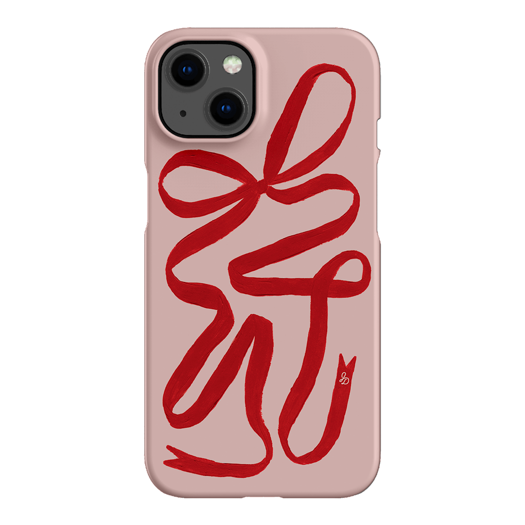 Valentine Ribbon Printed Phone Cases by Jasmine Dowling - The Dairy