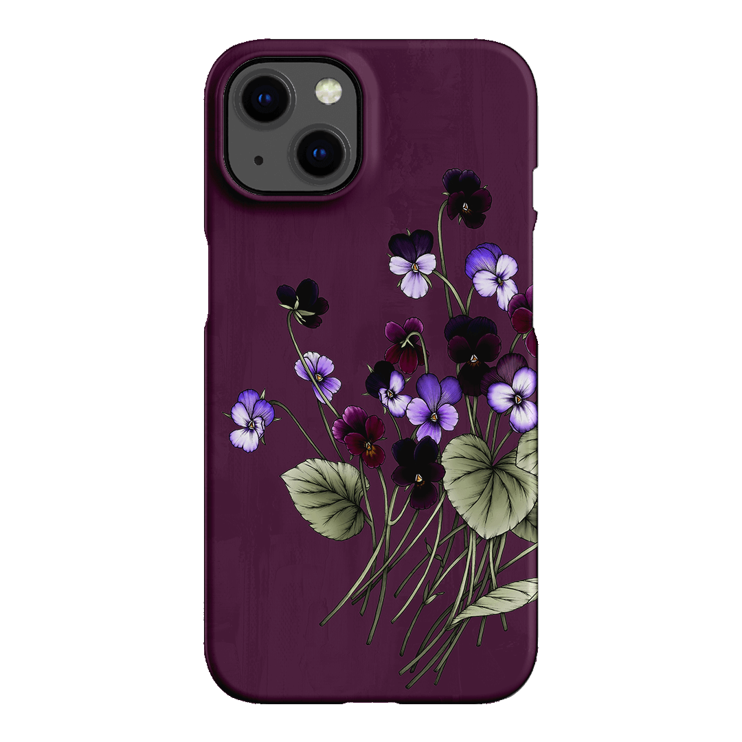 Viola Printed Phone Cases iPhone 13 / Snap by Typoflora - The Dairy