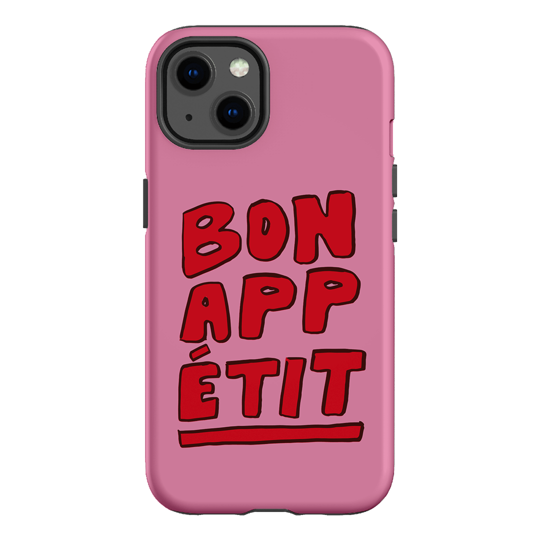 Bon Appetit Red Printed Phone Cases iPhone 13 / Armoured by The Dairy - The Dairy