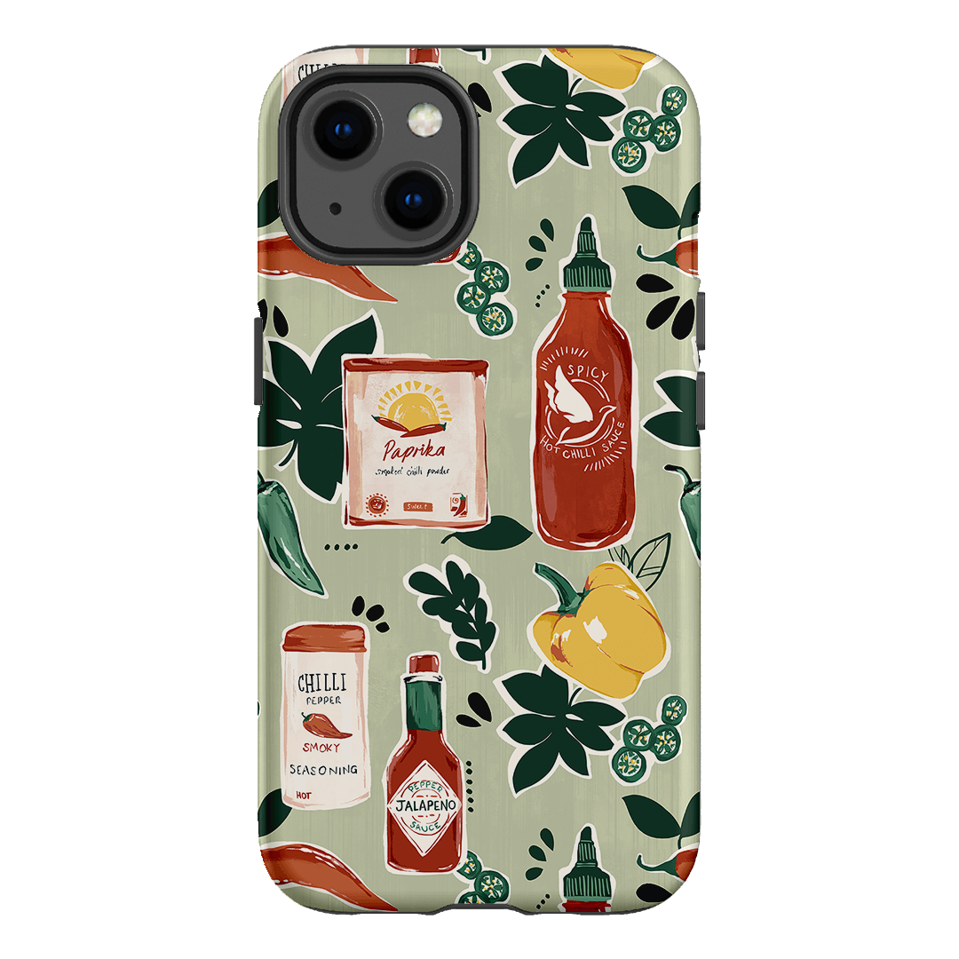 Chilli Pepper Printed Phone Cases iPhone 13 / Armoured by Charlie Taylor - The Dairy