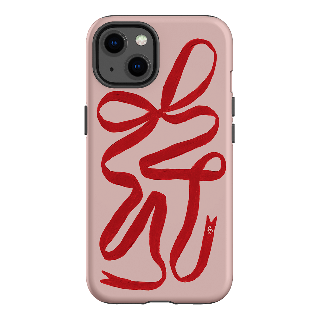 Valentine Ribbon Printed Phone Cases by Jasmine Dowling - The Dairy