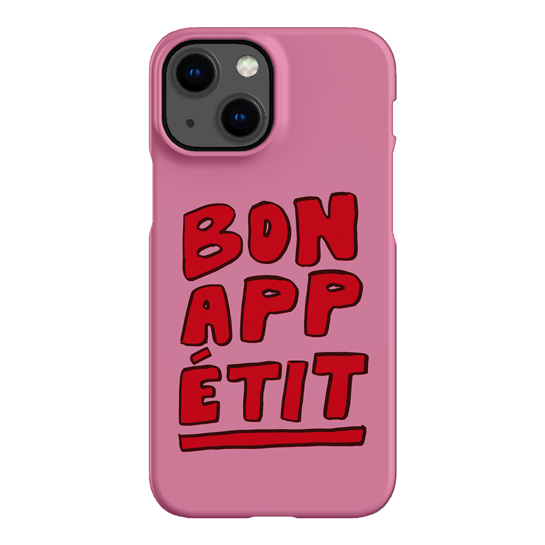 Bon Appetit Red Printed Phone Cases iPhone 13 Mini / Snap by The Dairy - The Dairy