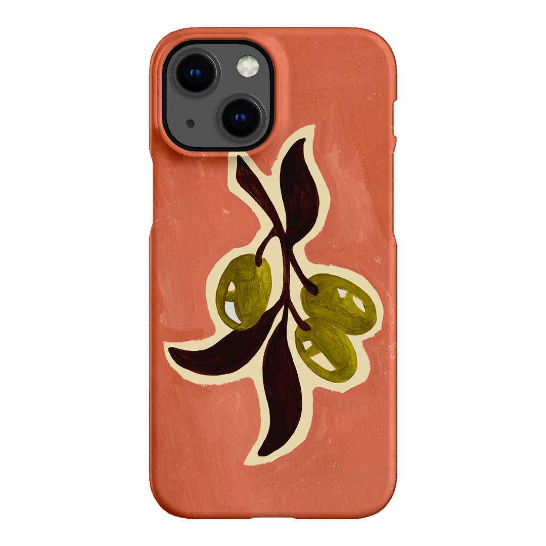 Olives Printed Phone Cases iPhone 13 Mini / Snap by Studio Bon - The Dairy