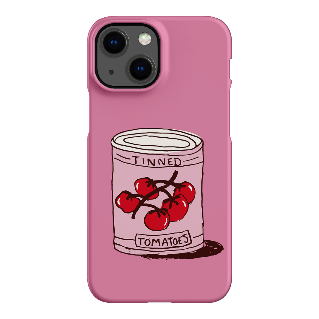 Saucy Pink Printed Phone Cases iPhone 13 Mini / Snap by The Dairy - The Dairy