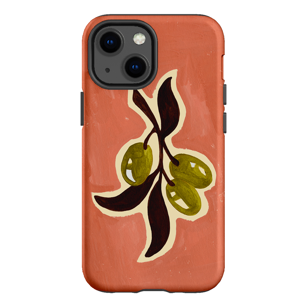 Olives Printed Phone Cases iPhone 13 Mini / Armoured by Studio Bon - The Dairy