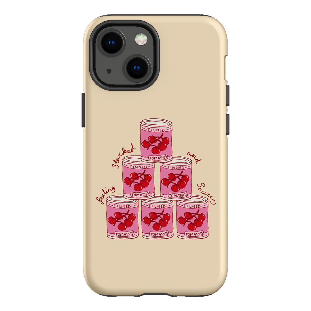 Saucy Supper Printed Phone Cases iPhone 13 Mini / Armoured by The Dairy - The Dairy