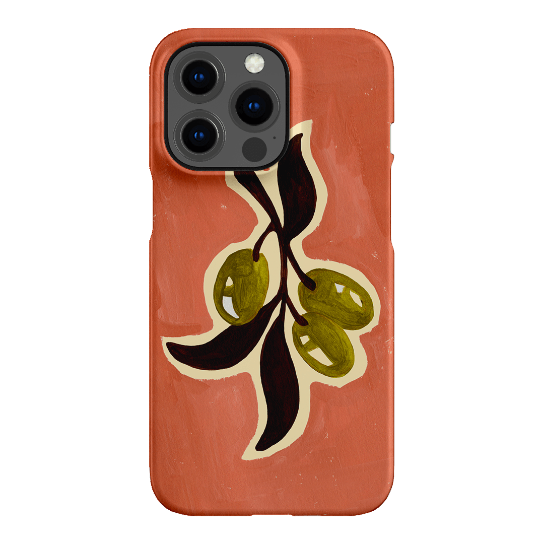 Olives Printed Phone Cases iPhone 13 Pro / Snap by Studio Bon - The Dairy