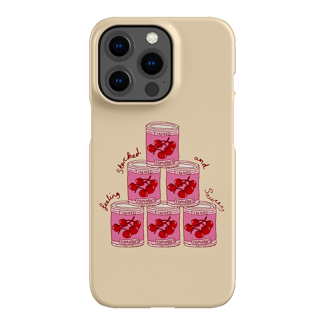 Saucy Supper Printed Phone Cases iPhone 13 Pro / Snap by The Dairy - The Dairy