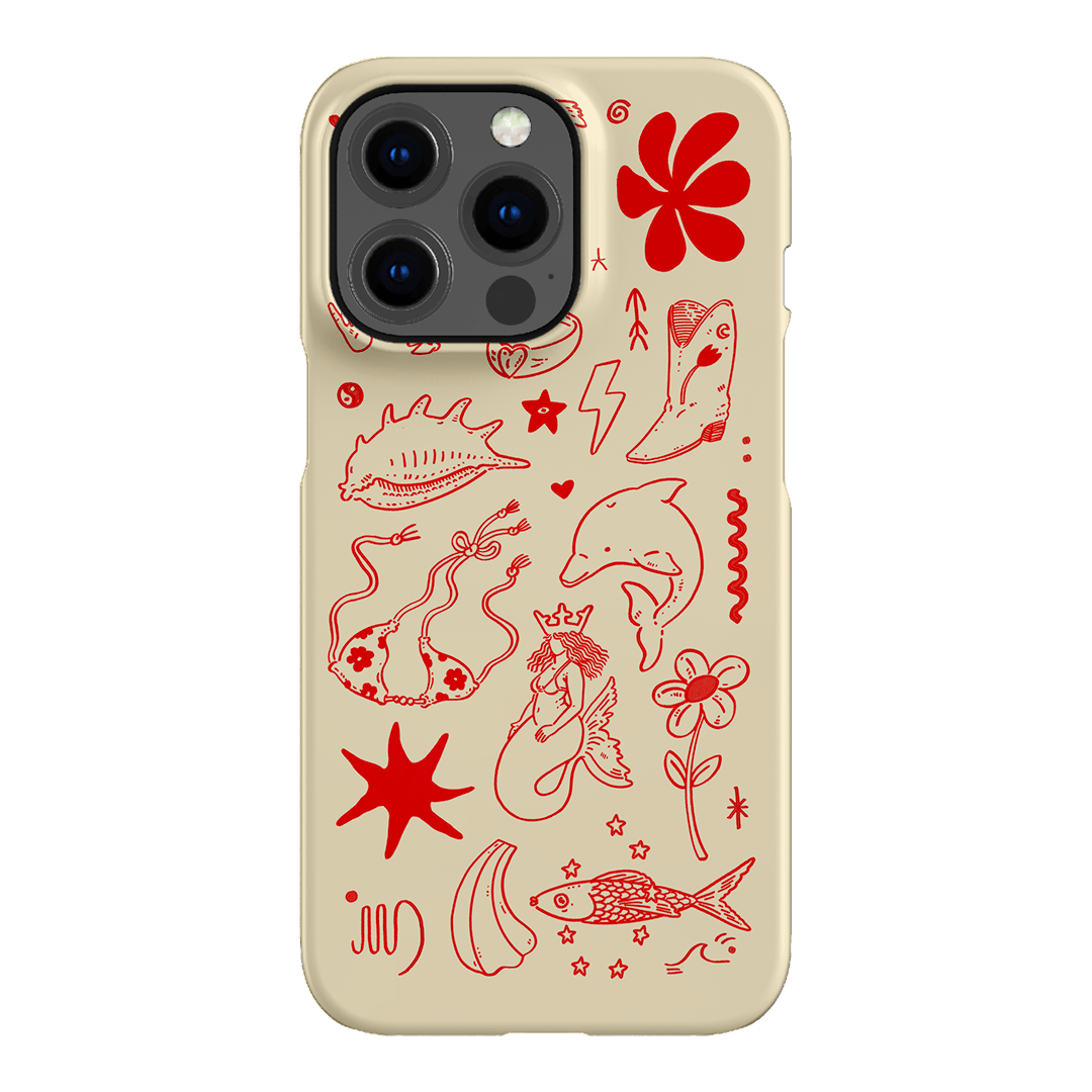 Spiced Cowboy Cream Printed Phone Cases iPhone 13 Pro / Snap by Easty Beasty - The Dairy