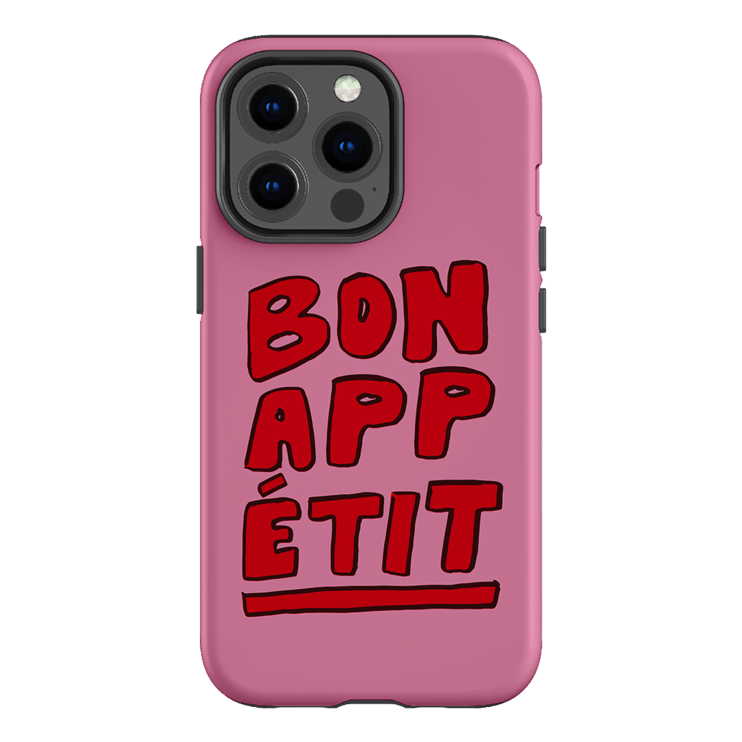 Bon Appetit Red Printed Phone Cases iPhone 13 Pro / Armoured by The Dairy - The Dairy