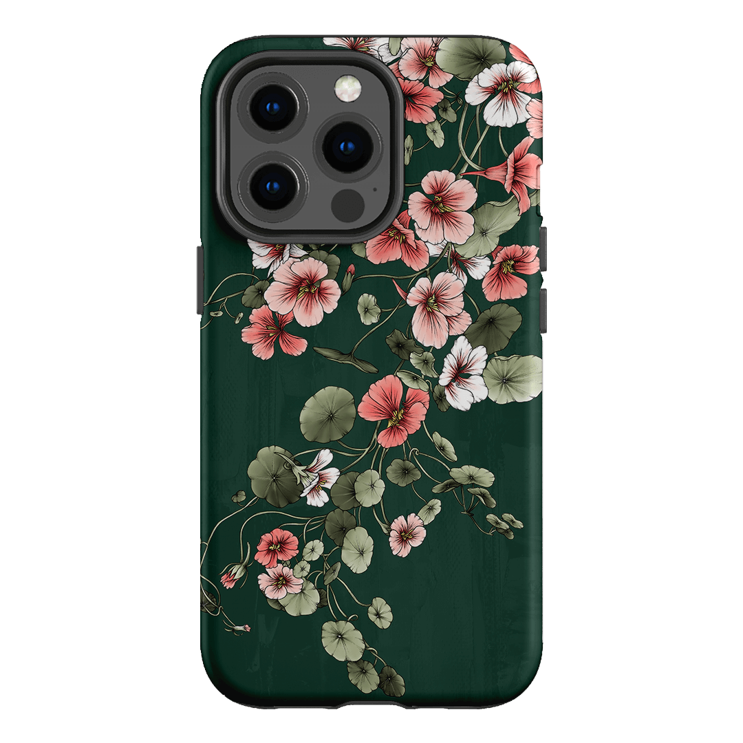 Nasturtium Printed Phone Cases iPhone 13 Pro / Armoured by Typoflora - The Dairy