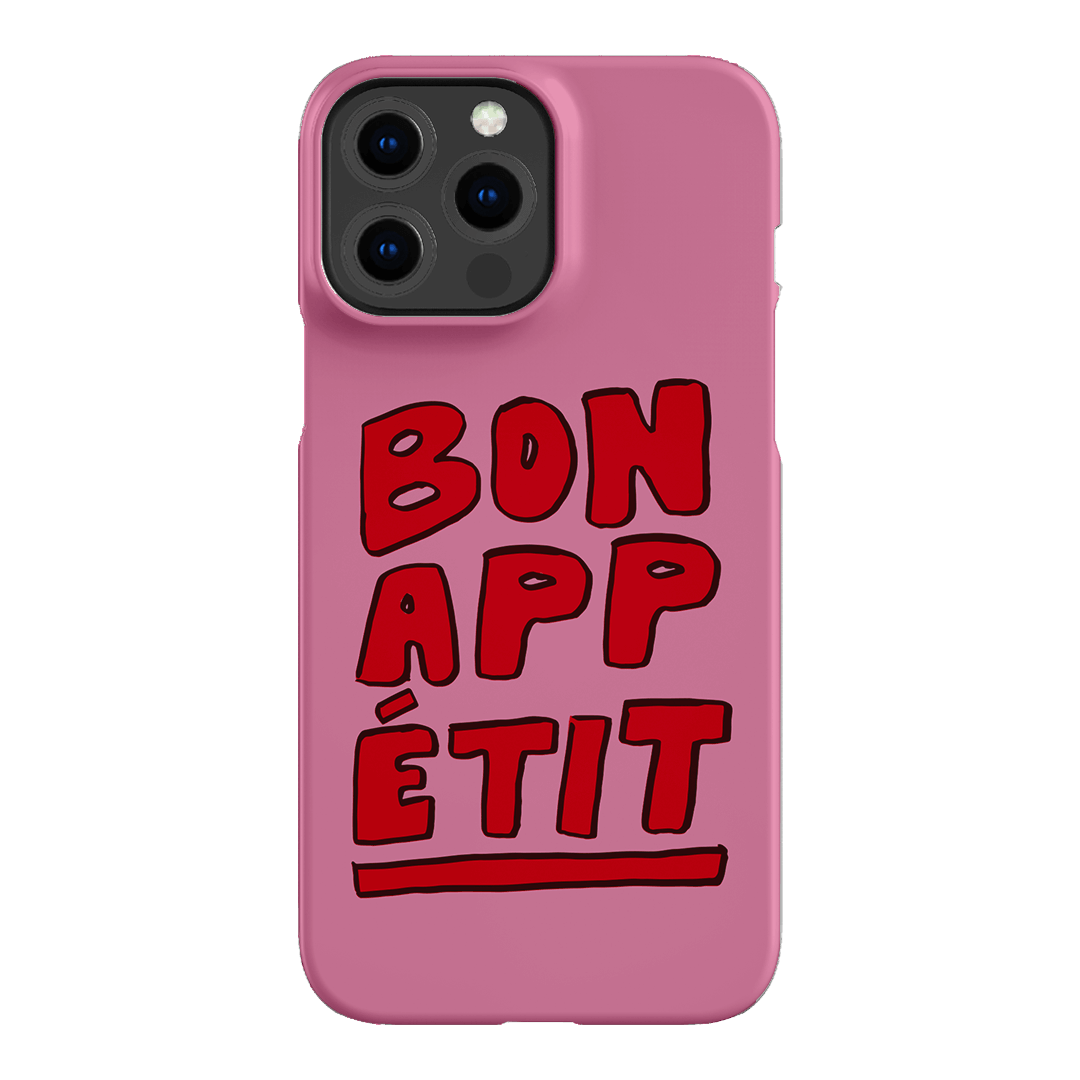 Bon Appetit Red Printed Phone Cases iPhone 13 Pro Max / Snap by The Dairy - The Dairy