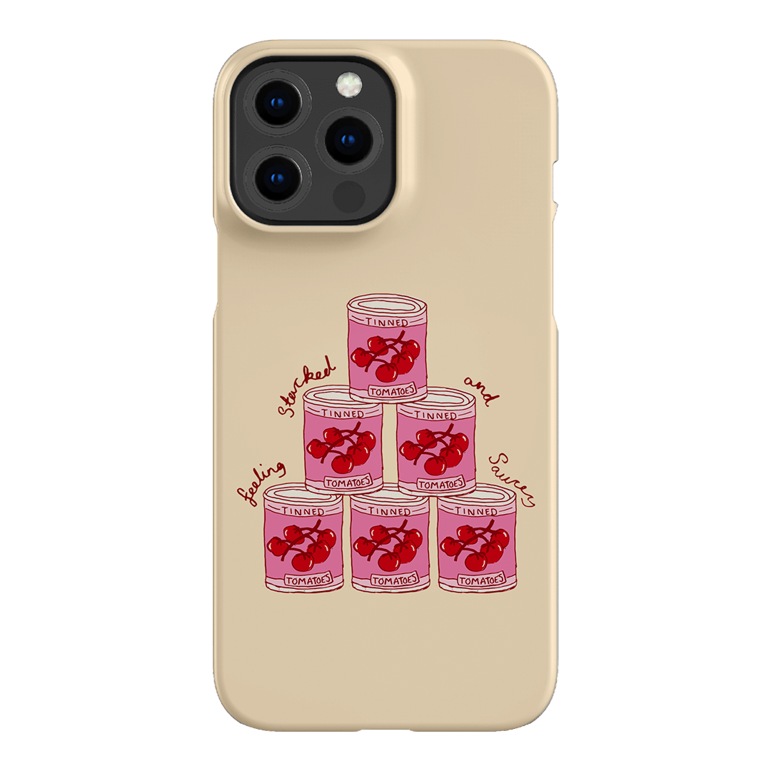 Saucy Supper Printed Phone Cases iPhone 13 Pro Max / Snap by The Dairy - The Dairy