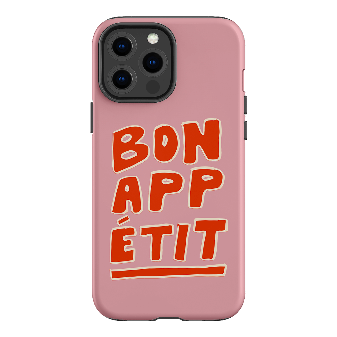 Bon Appetit Pink Printed Phone Cases iPhone 13 Pro Max / Armoured by The Dairy - The Dairy