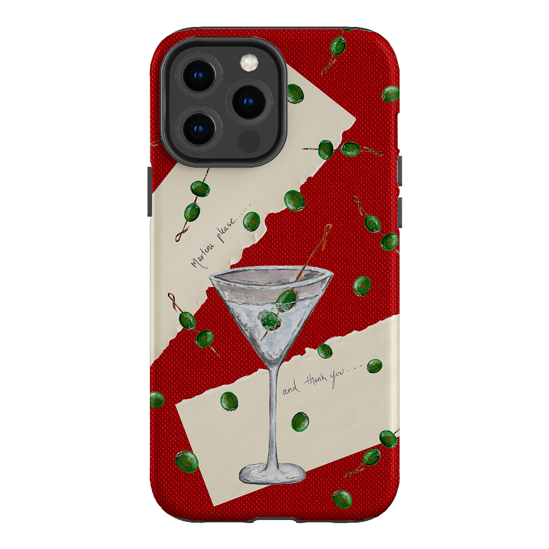 Martini Please Printed Phone Cases iPhone 13 Pro Max / Armoured by BG. Studio - The Dairy