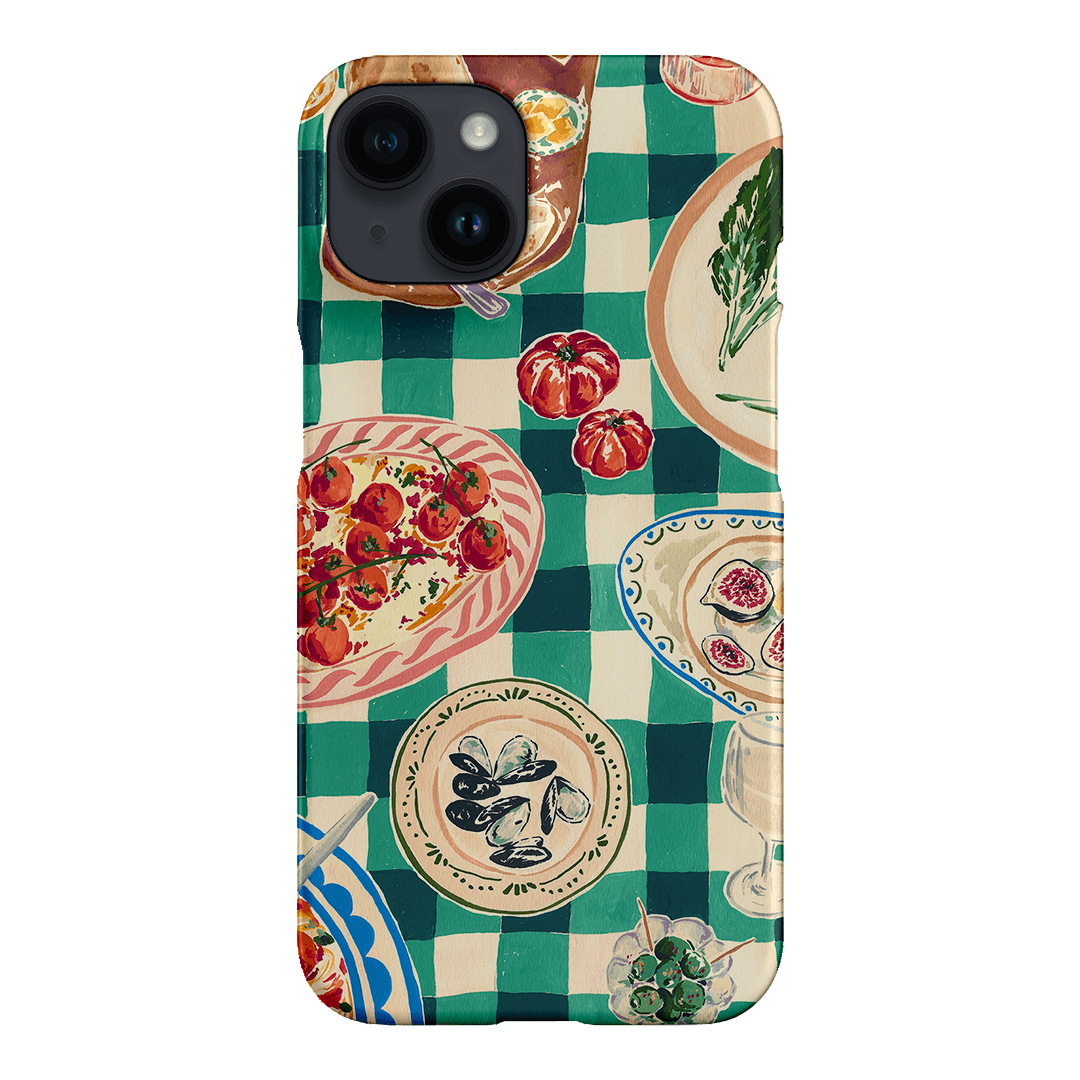 Evening Alfresco Printed Phone Cases iPhone 14 / Snap by Charlie Taylor - The Dairy