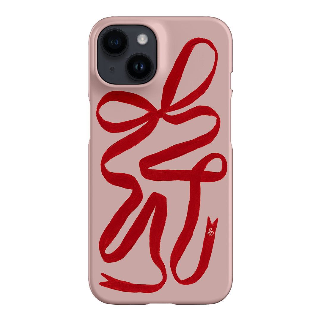 Valentine Ribbon Printed Phone Cases by Jasmine Dowling - The Dairy