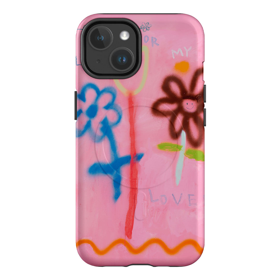 Flowers Printed Phone Cases iPhone 14 / Armoured MagSafe by Kate Eliza - The Dairy