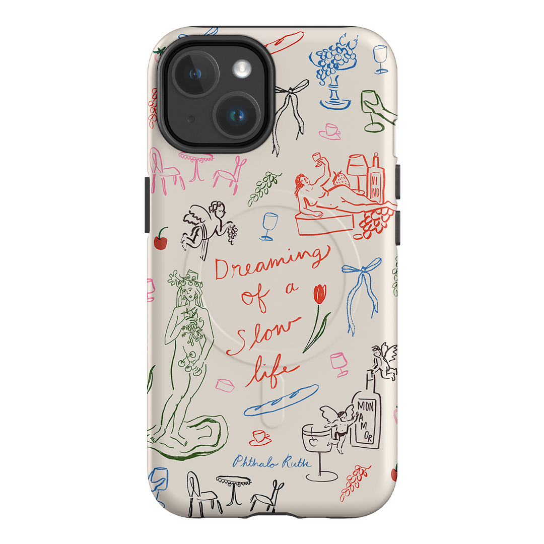 Muse Dreams Printed Phone Cases iPhone 14 / Armoured MagSafe by Phthalo Ruth - The Dairy