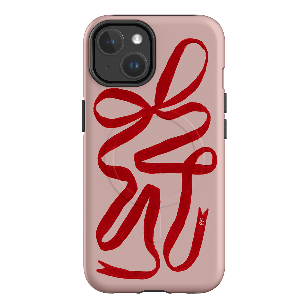 Valentine Ribbon Printed Phone Cases by Jasmine Dowling - The Dairy