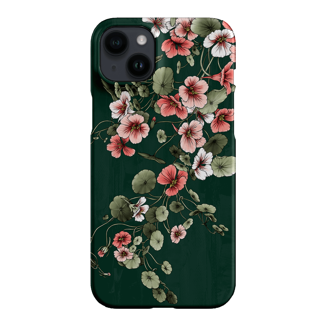 Nasturtium Printed Phone Cases iPhone 14 Plus / Snap by Typoflora - The Dairy