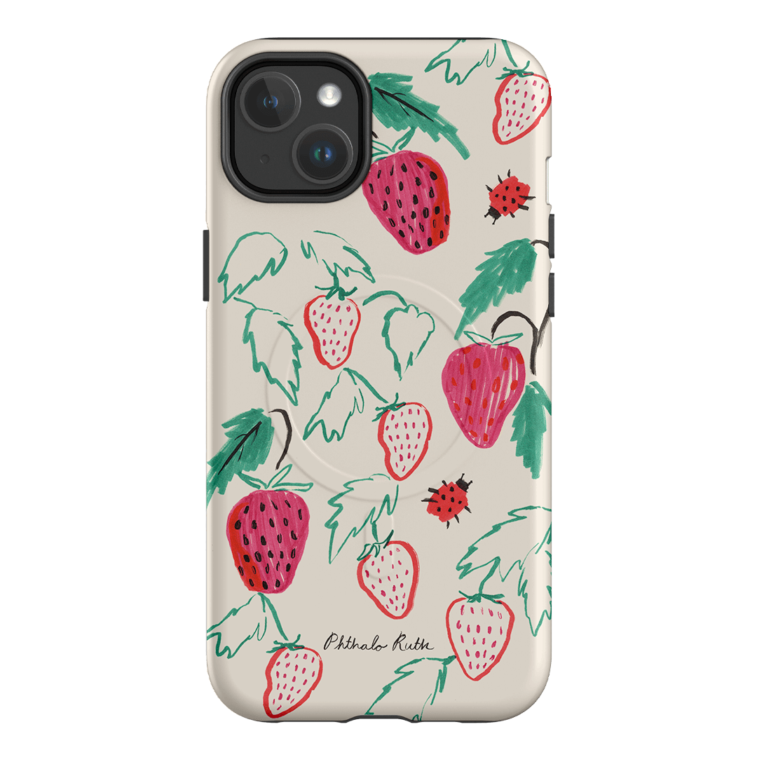 Ladybug Hour Printed Phone Cases iPhone 14 Plus / Armoured MagSafe by Phthalo Ruth - The Dairy