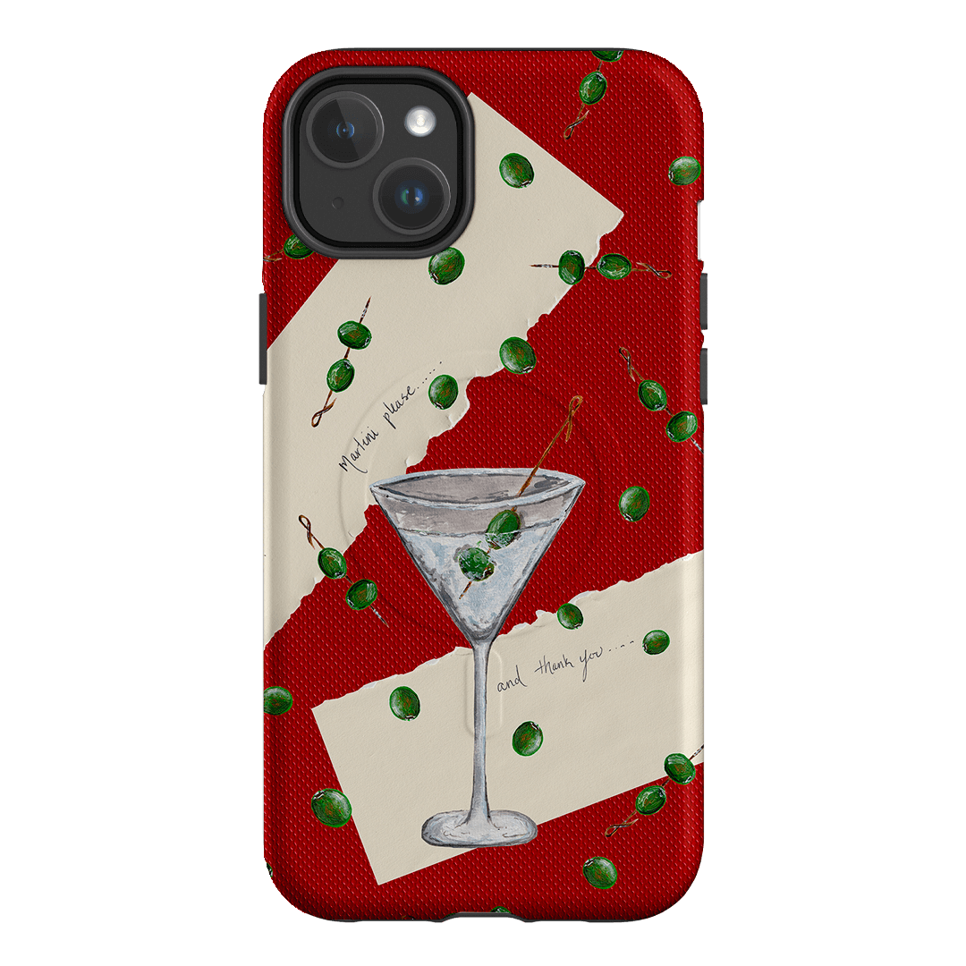 Martini Please Printed Phone Cases iPhone 14 Plus / Armoured MagSafe by BG. Studio - The Dairy