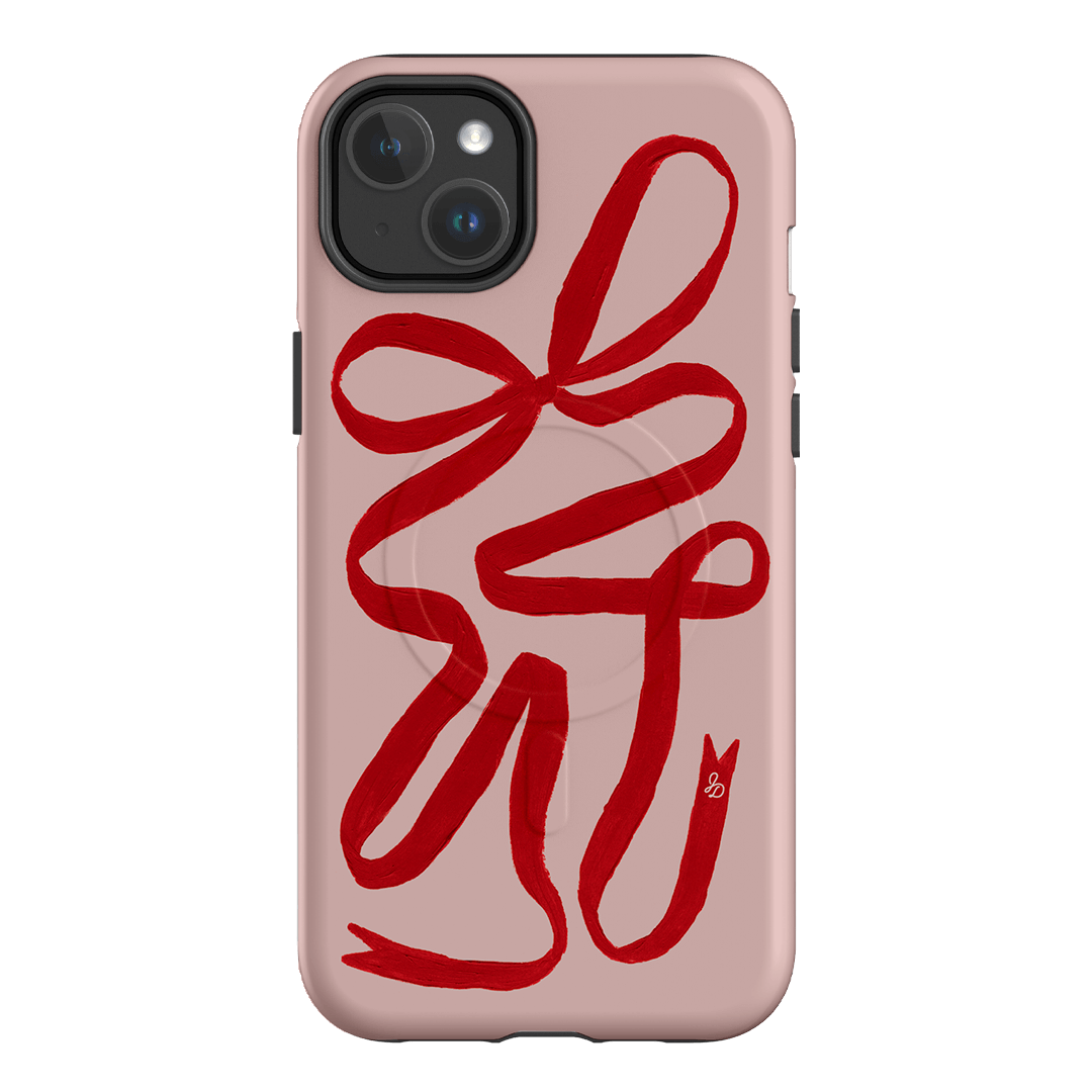 Valentine Ribbon Printed Phone Cases by Jasmine Dowling - The Dairy