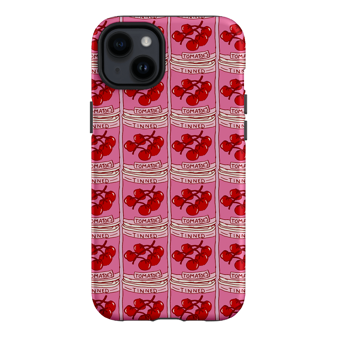 Tinned Tomatoes Printed Phone Cases iPhone 14 Plus / Armoured by The Dairy - The Dairy