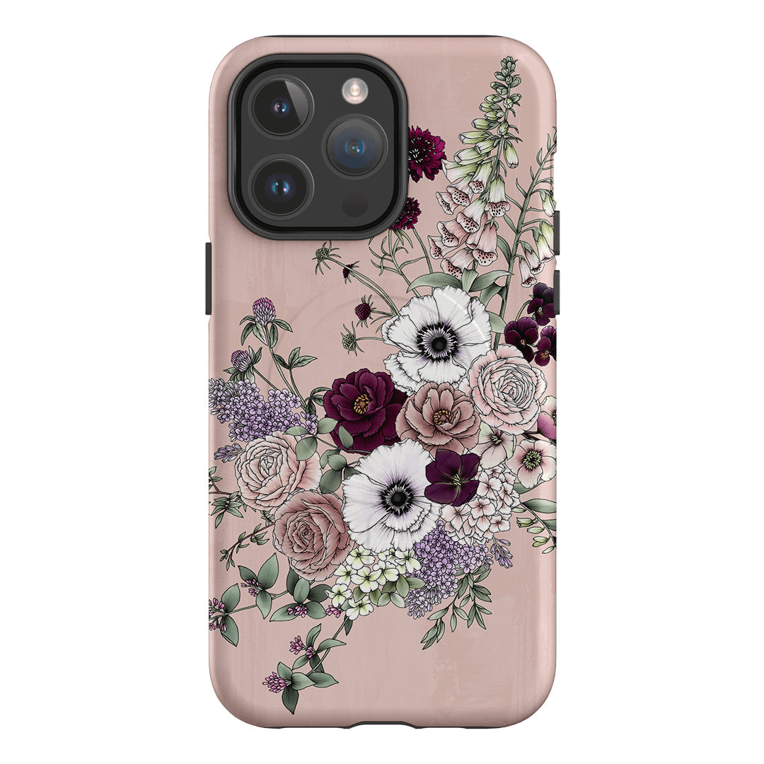 Blush Wildflowers Printed Phone Cases iPhone 14 Pro Max / Armoured MagSafe by Typoflora - The Dairy