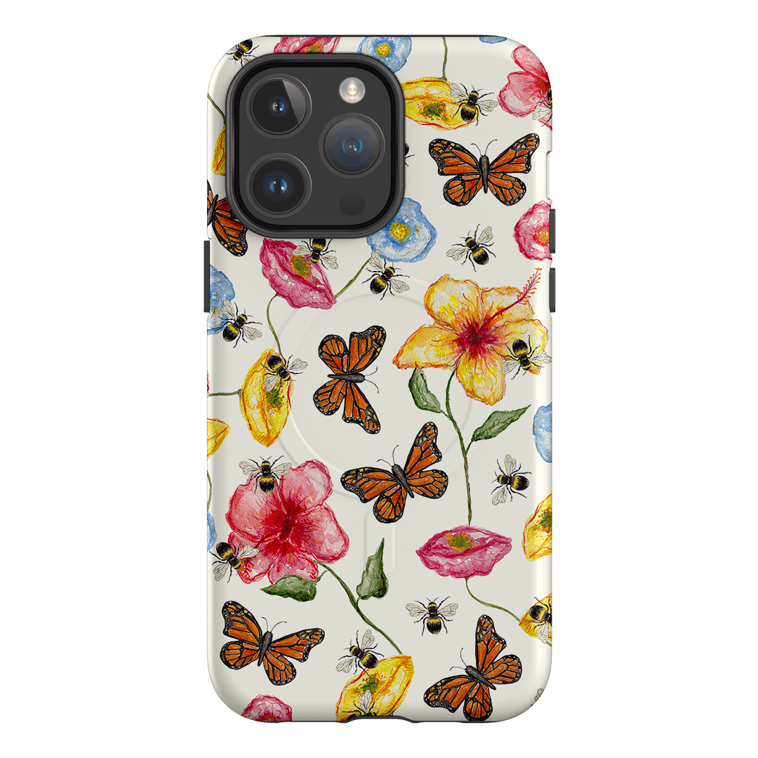 Butterflies & Bees Printed Phone Cases iPhone 14 Pro Max / Armoured MagSafe by BG. Studio - The Dairy