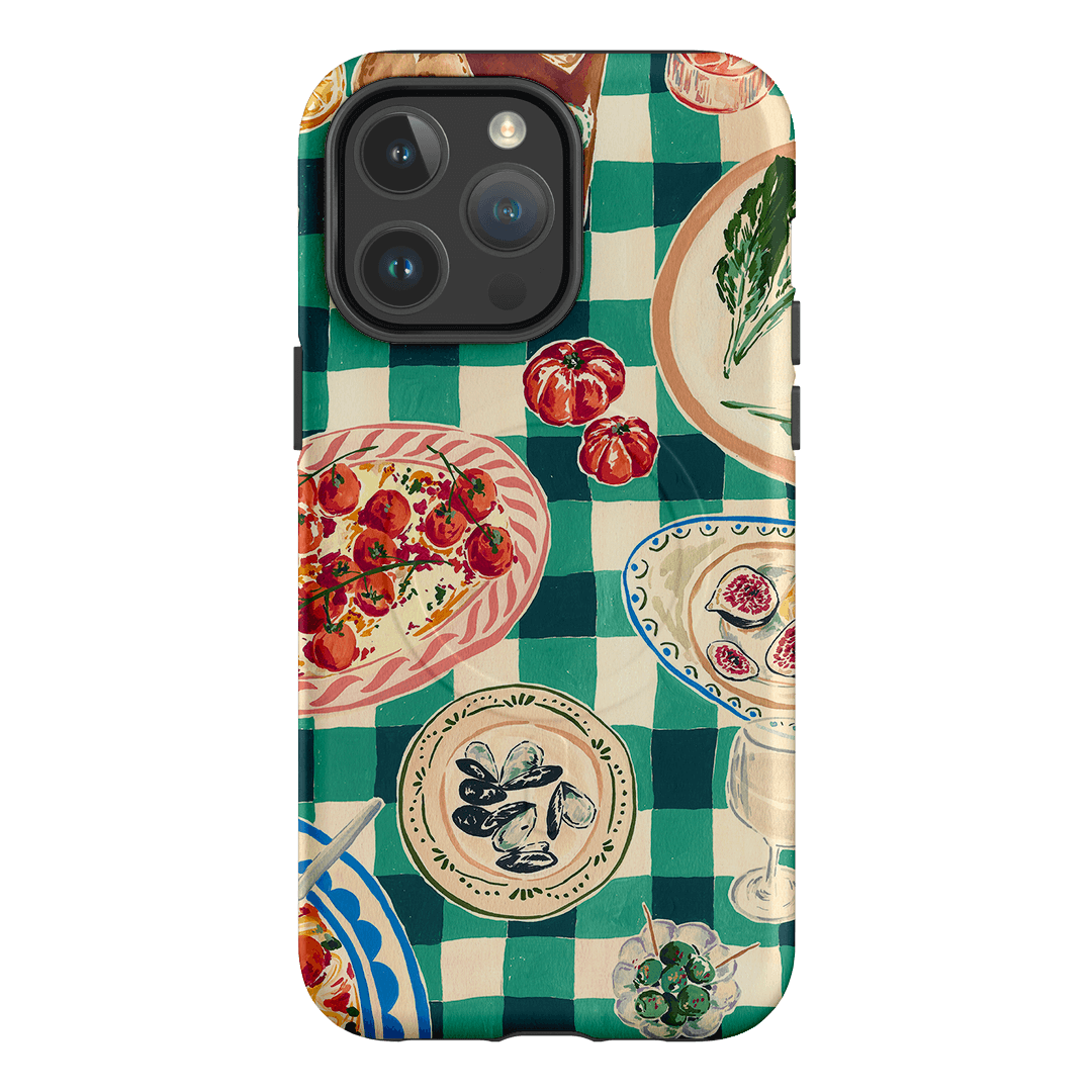 Evening Alfresco Printed Phone Cases iPhone 14 Pro Max / Armoured MagSafe by Charlie Taylor - The Dairy