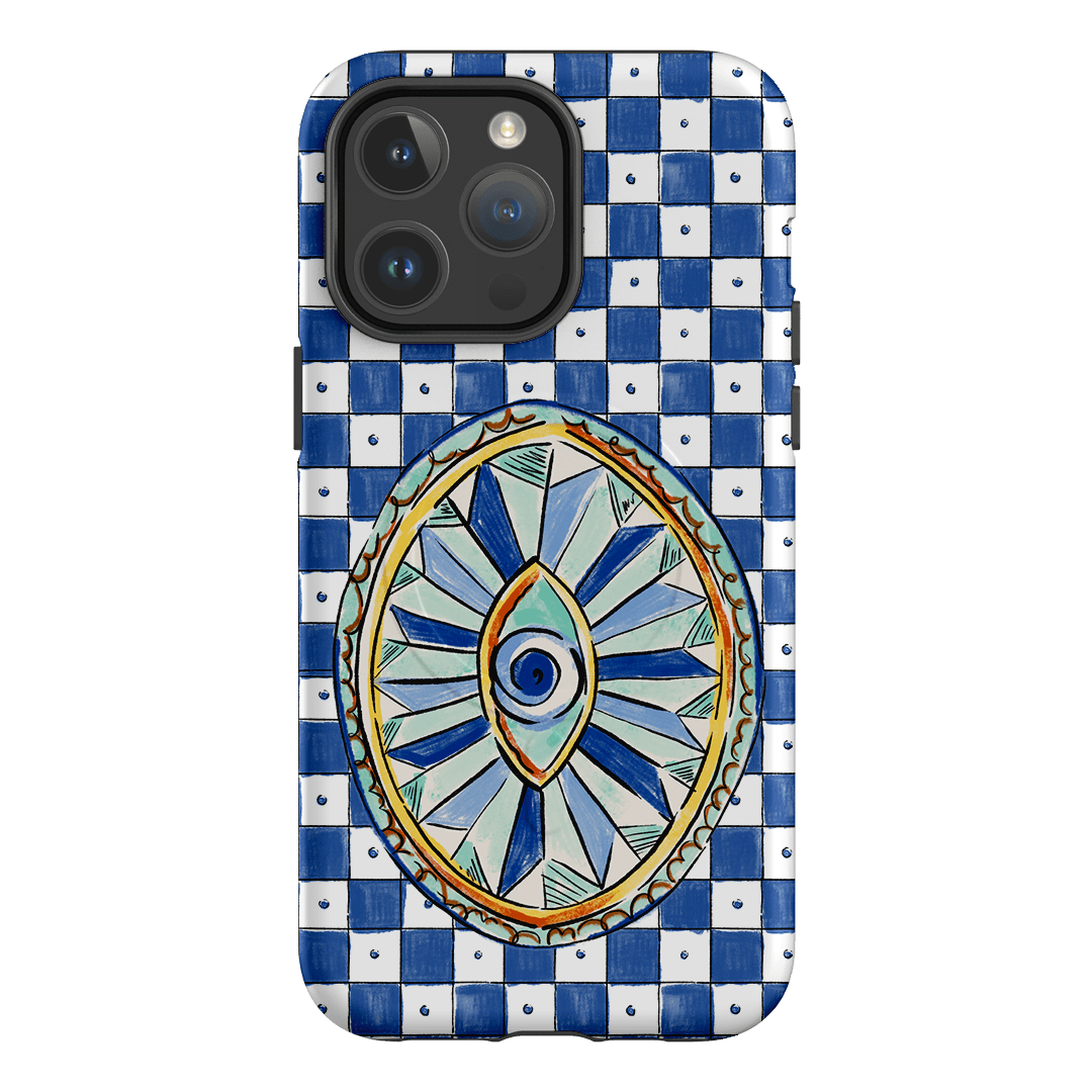 Evil Eye Printed Phone Cases iPhone 14 Pro Max / Armoured MagSafe by Fenton & Fenton - The Dairy