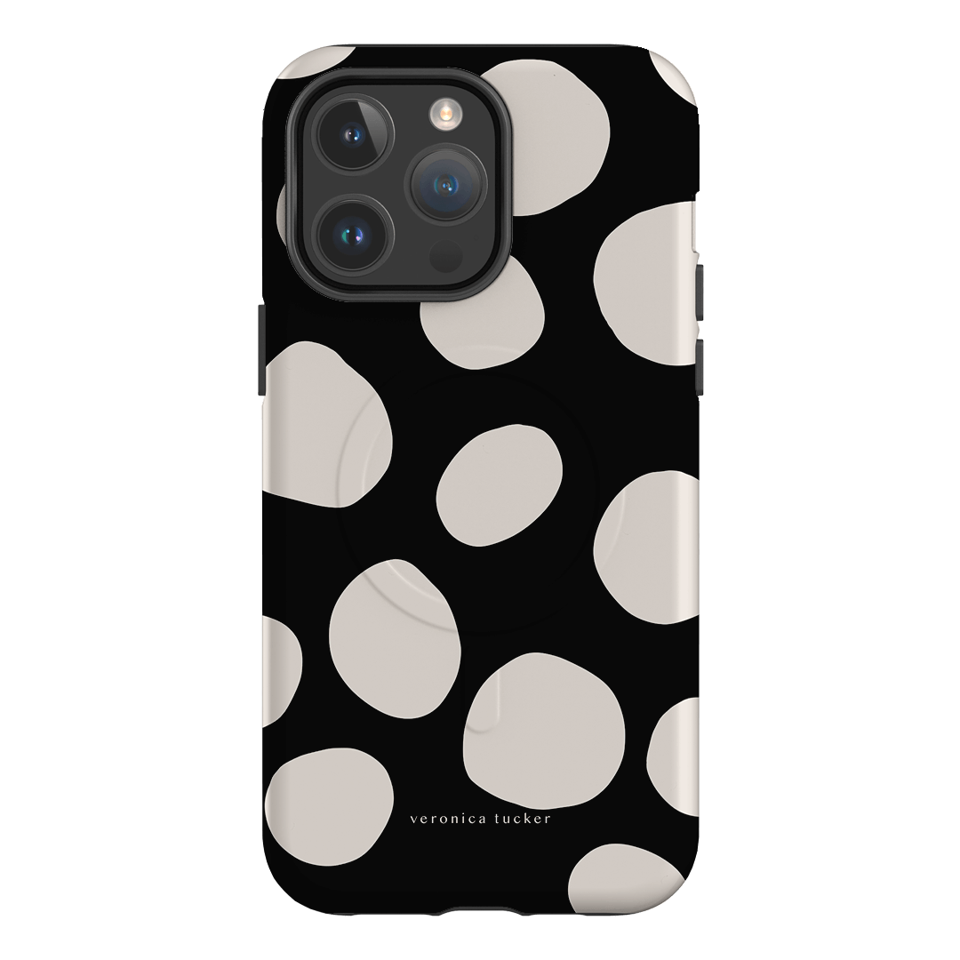 Pebbles Noir Printed Phone Cases by Veronica Tucker - The Dairy