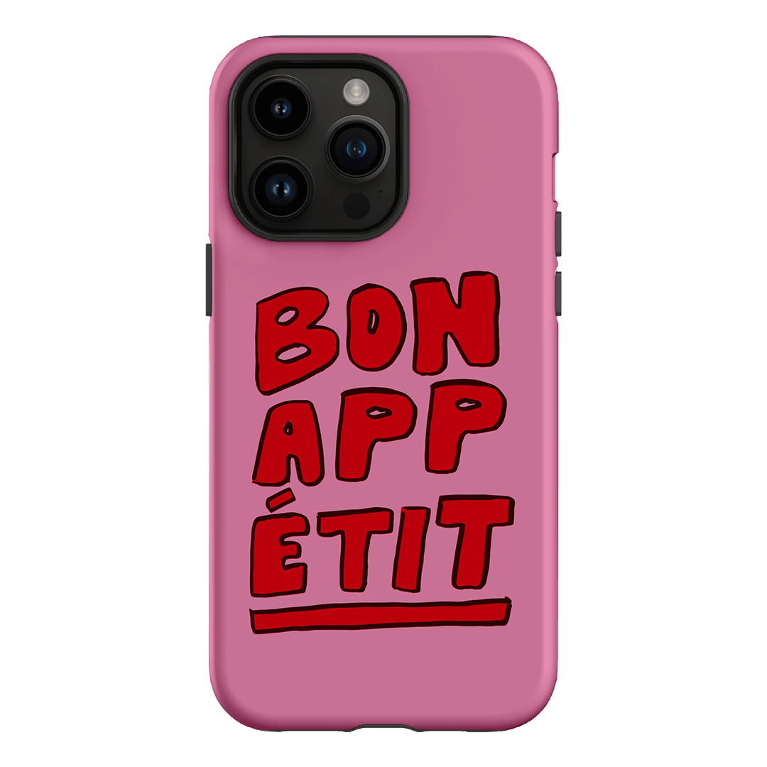 Bon Appetit Red Printed Phone Cases iPhone 14 Pro Max / Armoured by The Dairy - The Dairy