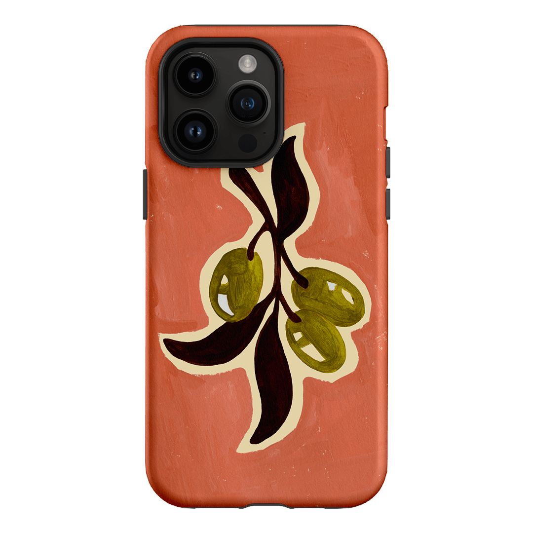 Olives Printed Phone Cases iPhone 14 Pro Max / Armoured by Studio Bon - The Dairy