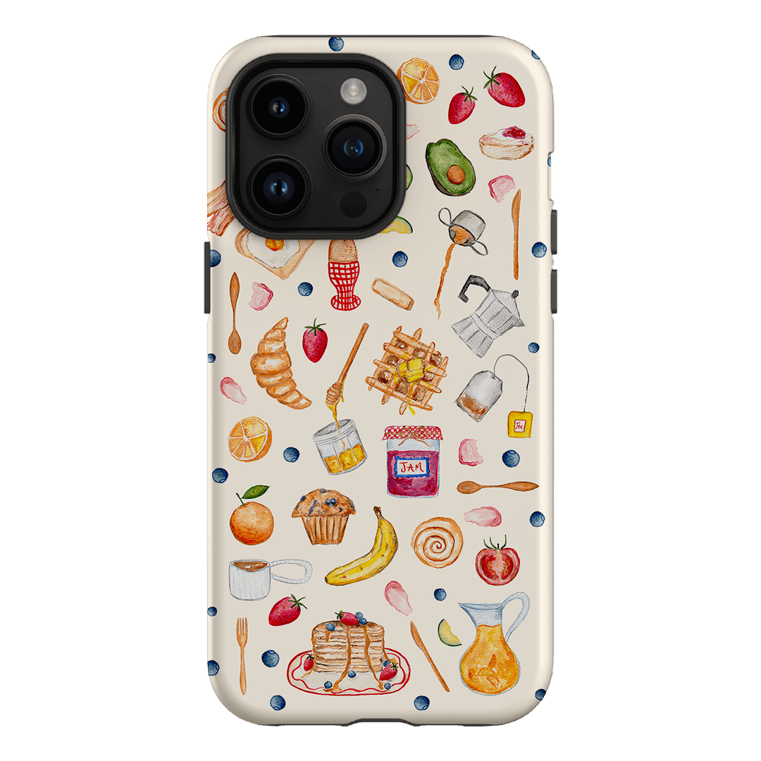 Sunday Breakfast Printed Phone Cases iPhone 14 Pro Max / Armoured by BG. Studio - The Dairy