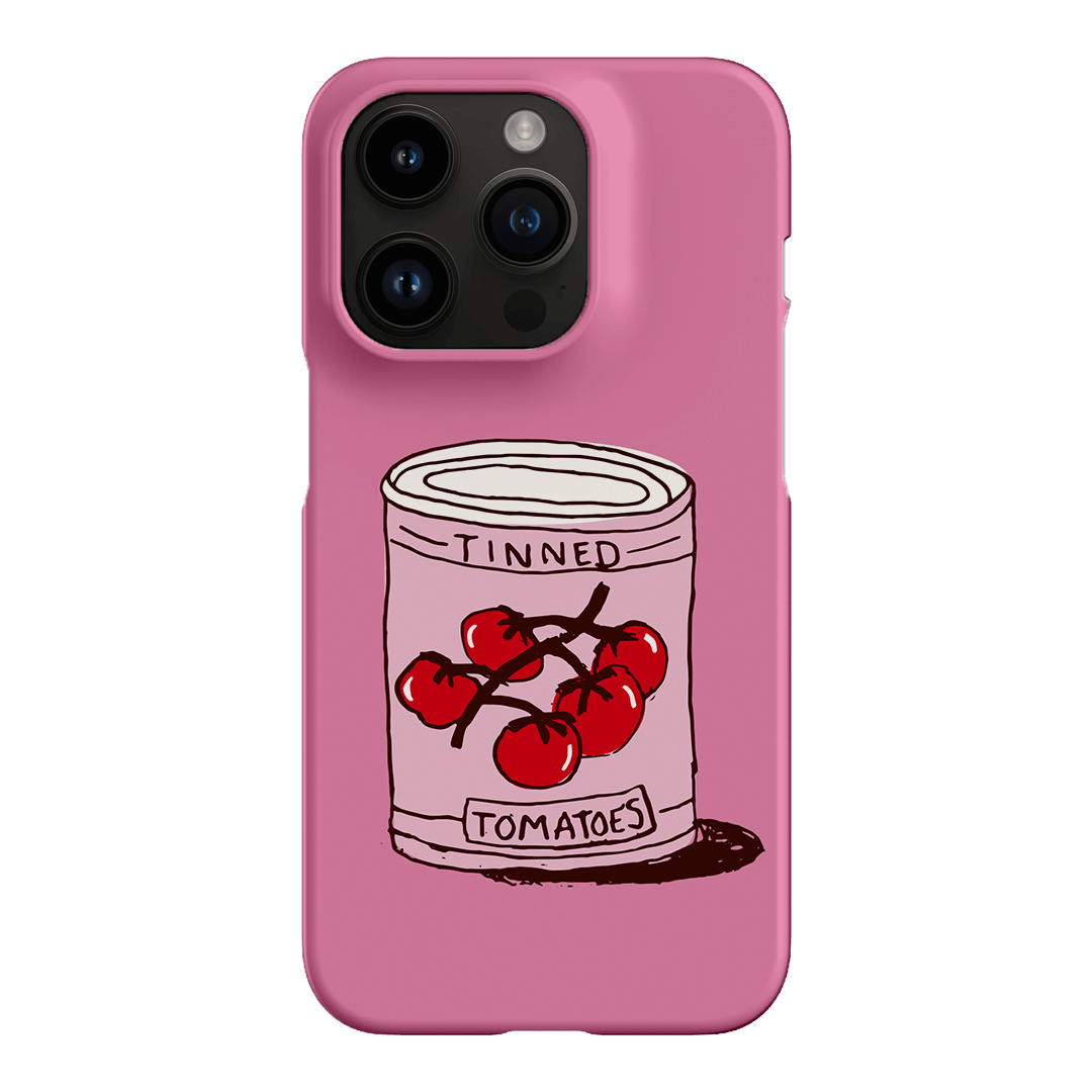 Saucy Pink Printed Phone Cases iPhone 14 Pro / Snap by The Dairy - The Dairy