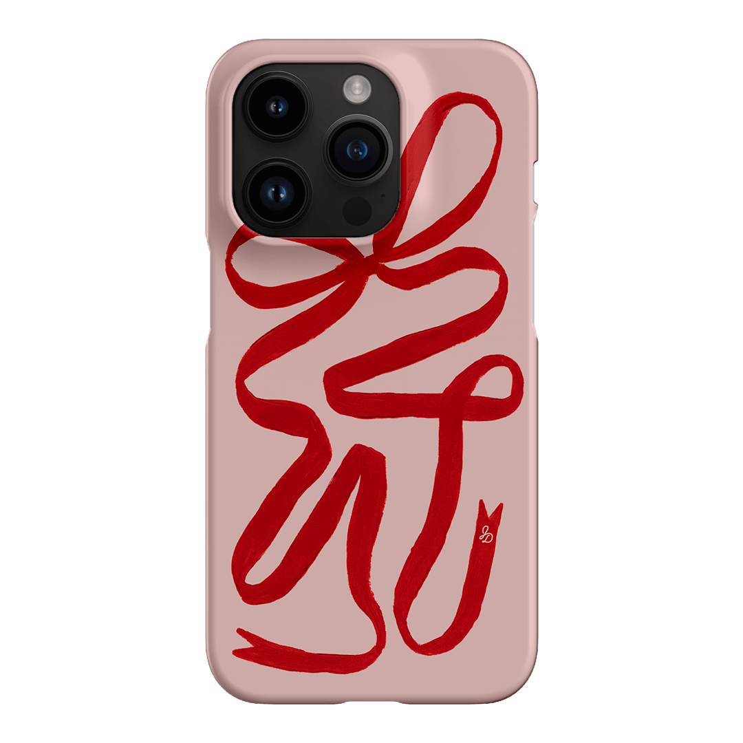 Valentine Ribbon Printed Phone Cases by Jasmine Dowling - The Dairy