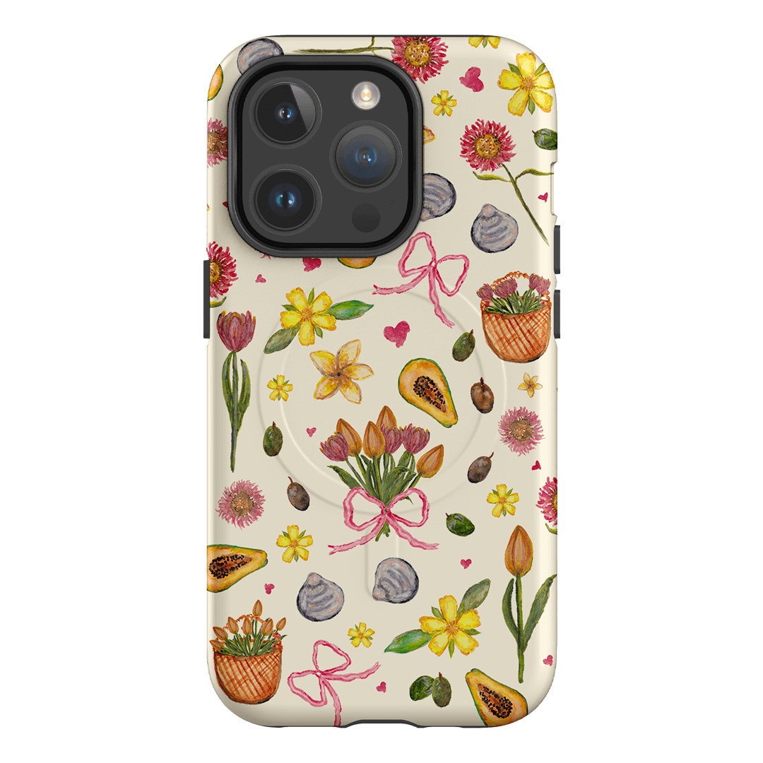 Bouquets & Bows Printed Phone Cases iPhone 14 Pro / Armoured MagSafe by BG. Studio - The Dairy