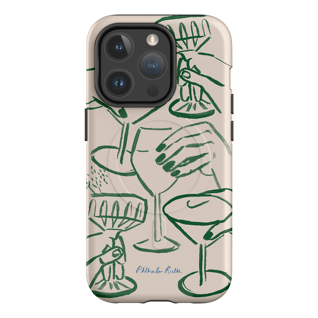 Cheers Printed Phone Cases iPhone 14 Pro / Armoured MagSafe by Phthalo Ruth - The Dairy