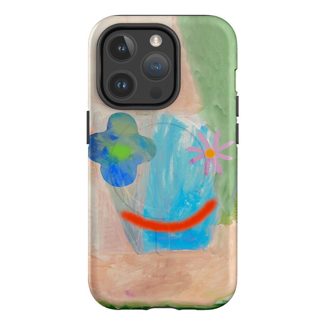 Georgia Flower Printed Phone Cases iPhone 14 Pro / Armoured MagSafe by Kate Eliza - The Dairy