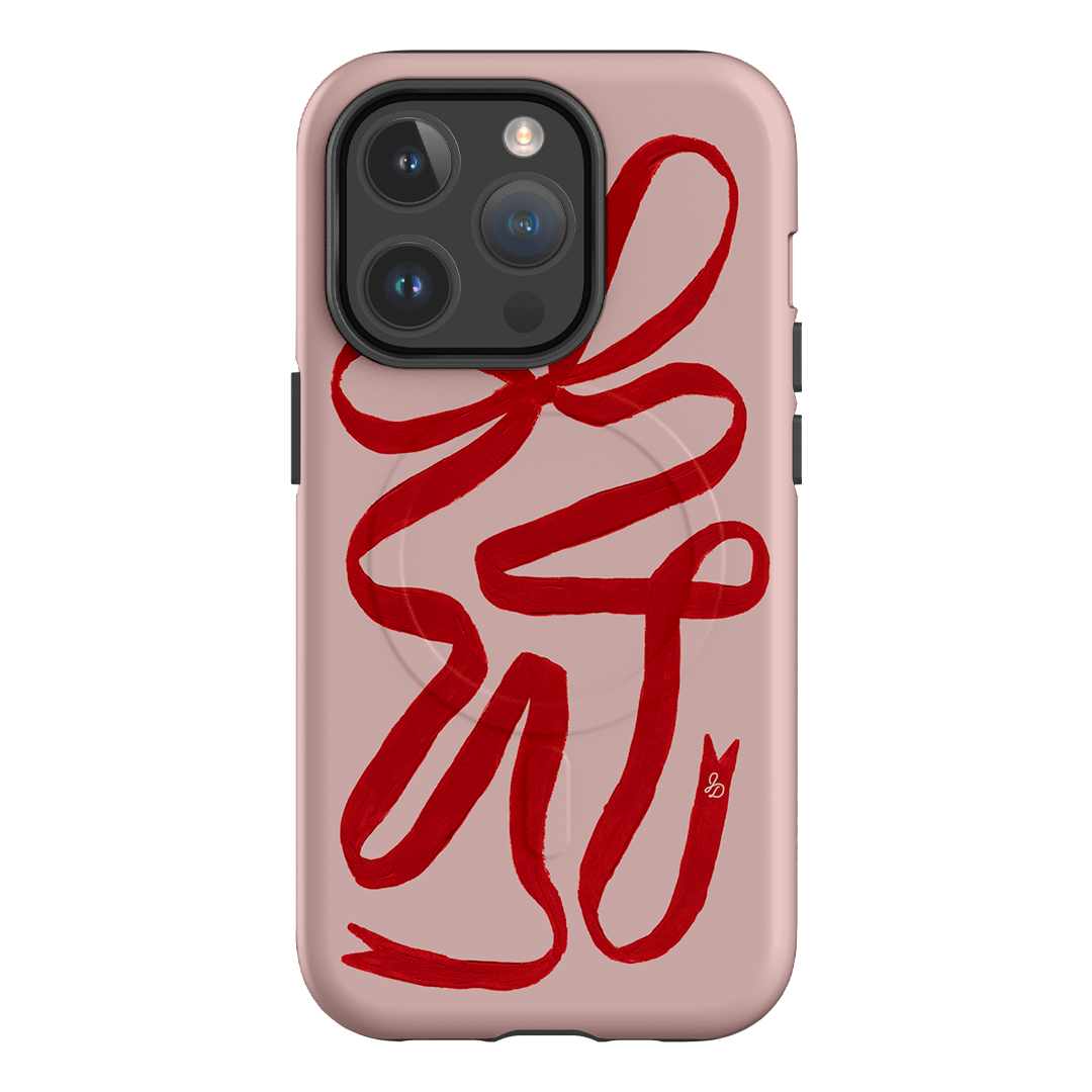 Valentine Ribbon Printed Phone Cases by Jasmine Dowling - The Dairy