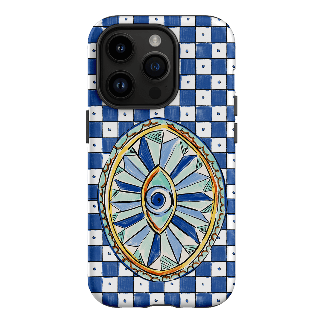 Evil Eye Printed Phone Cases iPhone 14 Pro / Armoured by Fenton & Fenton - The Dairy