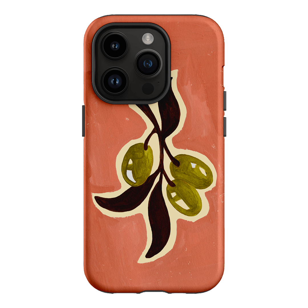 Olives Printed Phone Cases iPhone 14 Pro / Armoured by Studio Bon - The Dairy