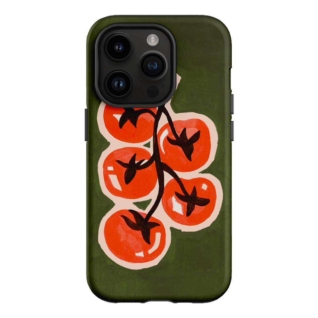 Tomatoes Printed Phone Cases iPhone 14 Pro / Armoured by Studio Bon - The Dairy