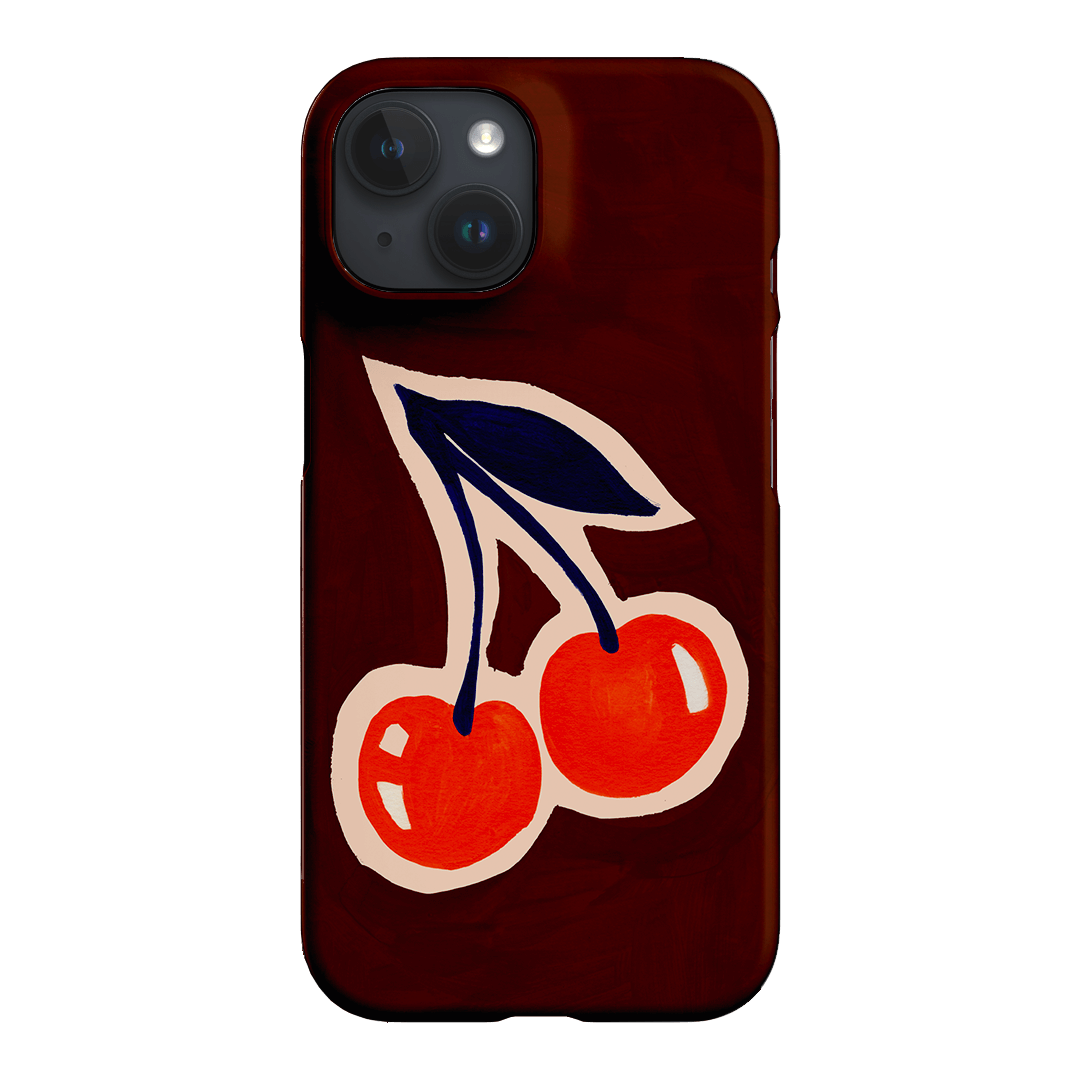 Cherries Printed Phone Cases iPhone 15 / Snap by Studio Bon - The Dairy