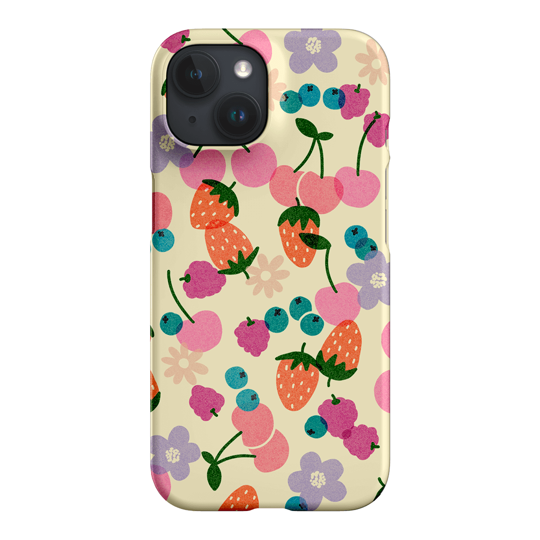 Fruitbowl Printed Phone Cases iPhone 15 / Snap by Amy Gibbs - The Dairy