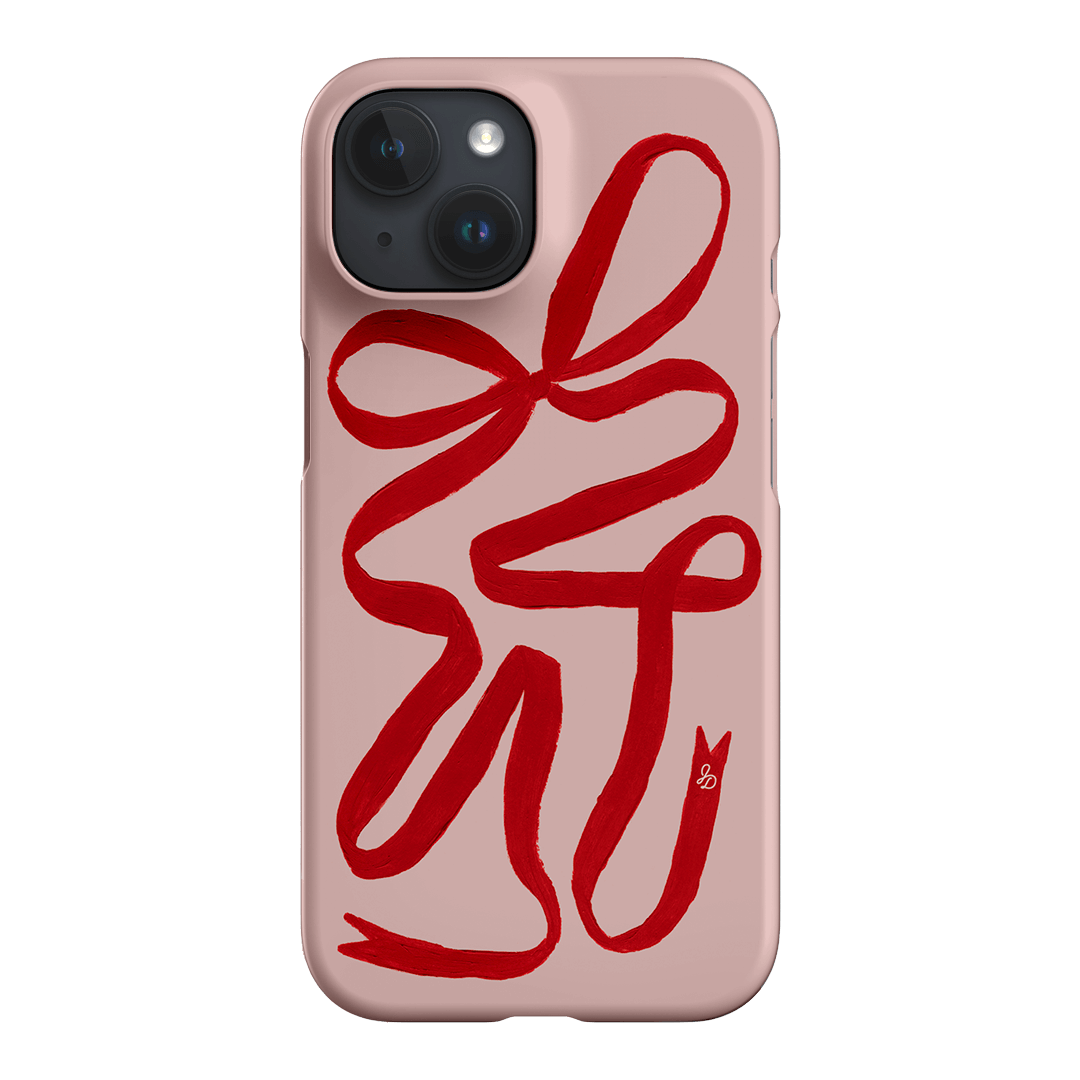 Valentine Ribbon Printed Phone Cases by Jasmine Dowling - The Dairy