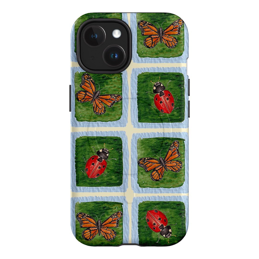 Butterflies & Ladybugs Printed Phone Cases iPhone 15 / Armoured MagSafe by BG. Studio - The Dairy